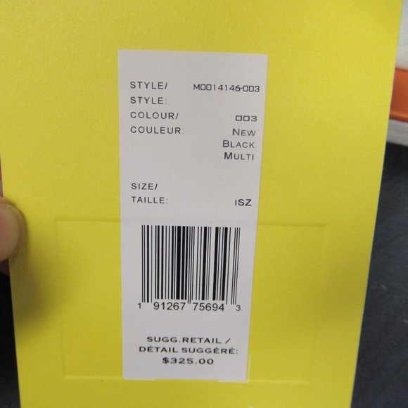 Marc Jacobs NEW BLACK MULTI Snapshot Bag - Picture 7 of 7